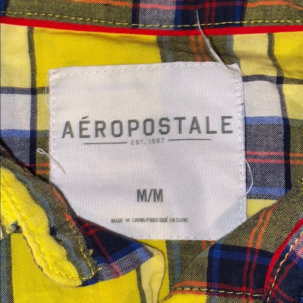 Plaid button down - Picture 3 of 3